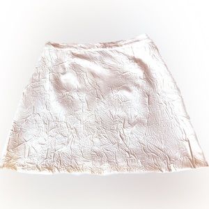 Gianfranco Ferre Italian Skirt, Off White-Rare-Size 30/44 Med-Good Vintage Cond,